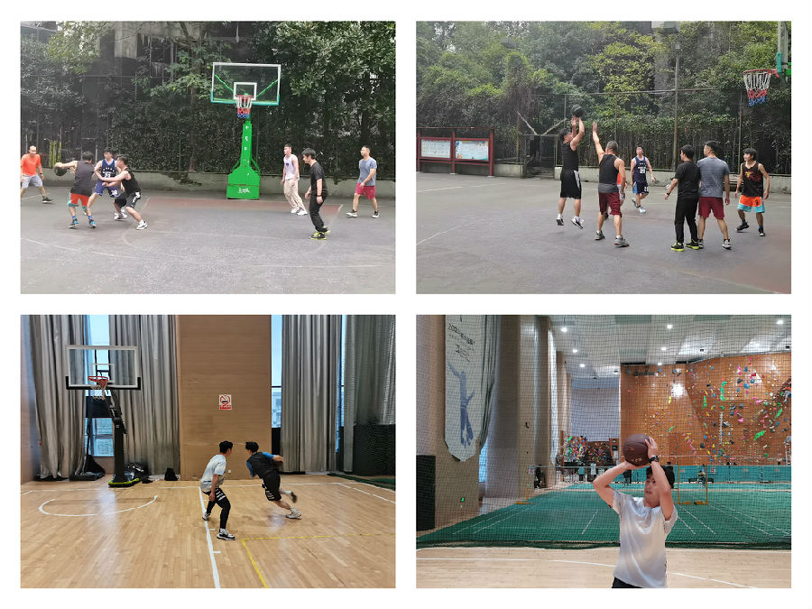 篮球活动精彩瞬间